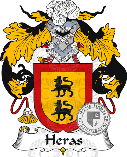 Escudo de la familia Heras or Hera   ref: 37006