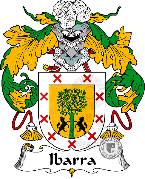Coat of arms of family Ibarra
