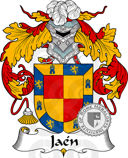 Escudo de la familia Jaén