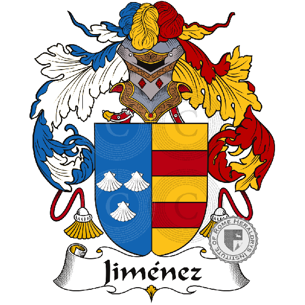 Coat of arms of family Jimenez