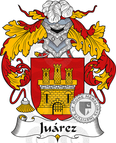 Coat of arms of family Juárez