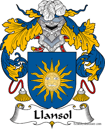 Coat of arms of family Llansol