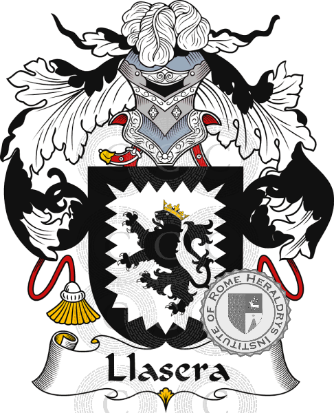 Escudo de la familia Llasera   ref: 37134