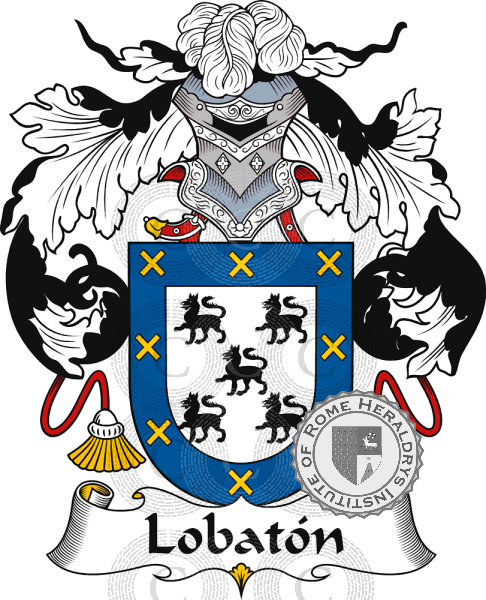 Escudo de la familia Lobatón