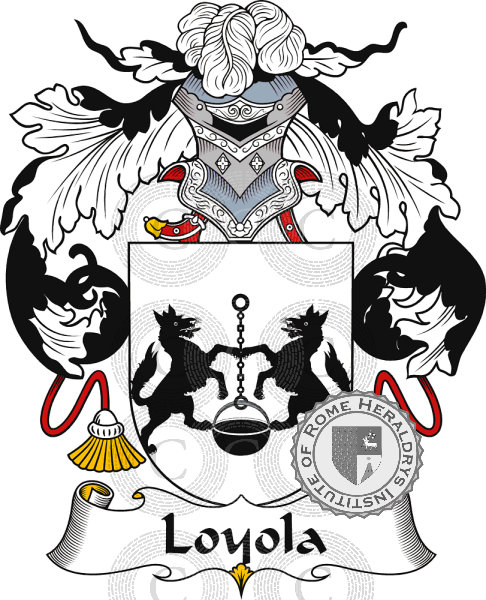 Coat of arms of family Loyola   ref: 37155