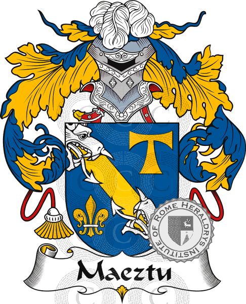 Coat of arms of family Maeztu   ref: 37173