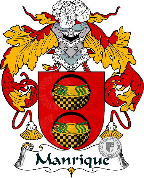 Coat of arms of family Manrique