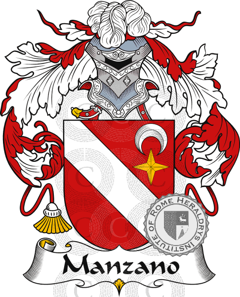 Escudo de la familia Manzano