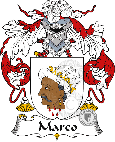 Escudo de la familia Marco