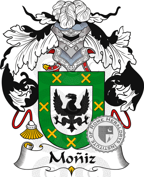 Escudo de la familia Moñiz   ref: 37257