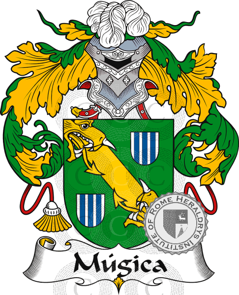 Wappen der Familie Múgica   ref: 37263