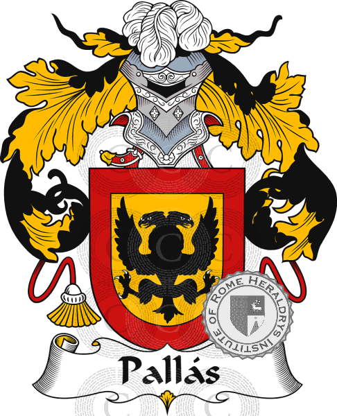 Escudo de la familia Pallás   ref: 37332