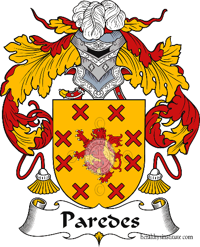 Wappen der Familie Paredes   ref: 37342