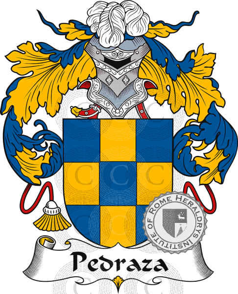 Escudo de la familia Pedraza   ref: 37353