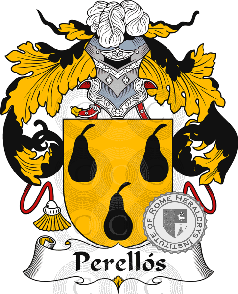 Coat of arms of family Perellós