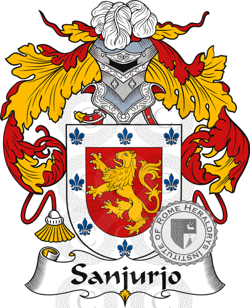 Escudo de la familia Sanjurjo   ref: 37509
