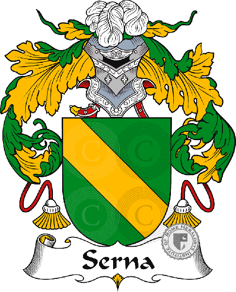Coat of arms of family Serna