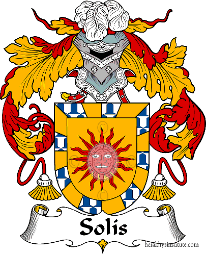 Coat of arms of family Solís