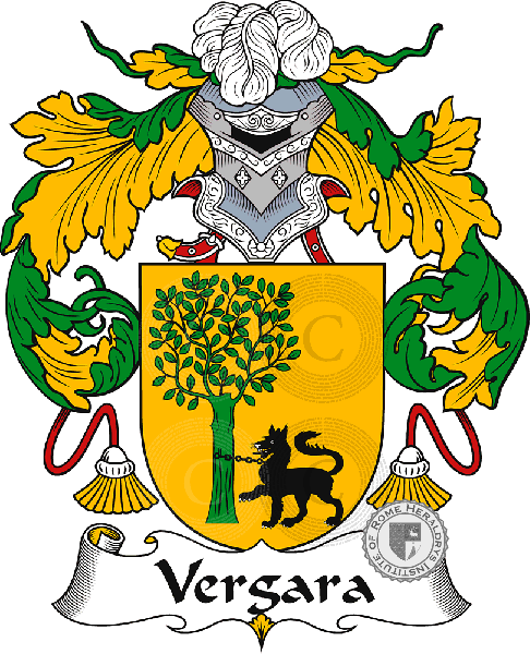 Escudo de la familia Vergara