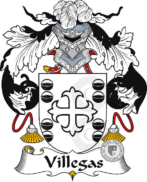Escudo de la familia Villegas