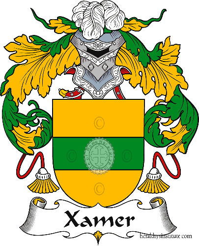 Wappen der Familie Xamer   ref: 37642