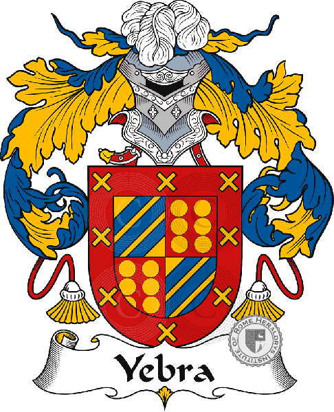 Coat of arms of family Yebra