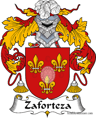 Coat of arms of family Zaforteza   ref: 37654