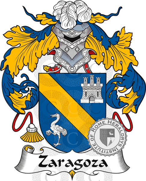 Wappen der Familie Zaragoza