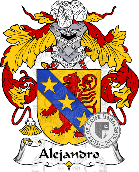 Escudo de la familia Alejandro