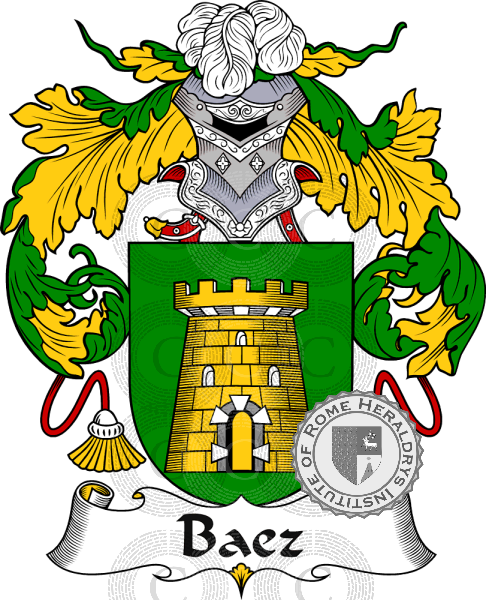 Escudo de la familia Baez