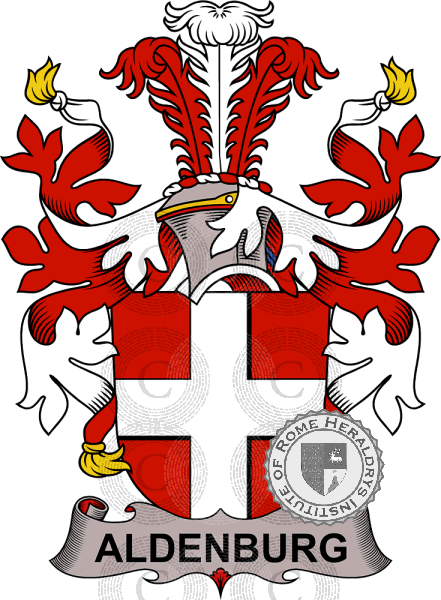 Wappen der Familie Aldenburg   ref: 37699