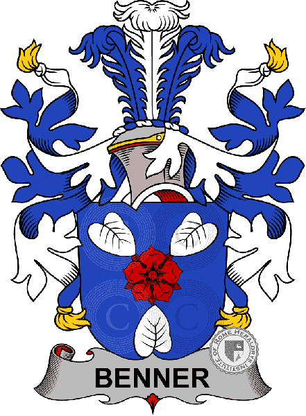 Coat of arms of family Benner