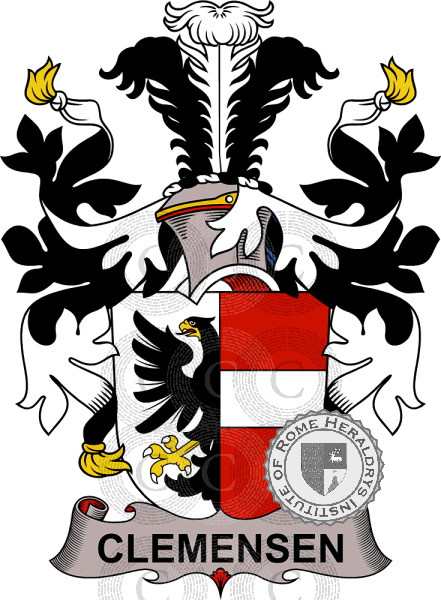 Wappen der Familie Clemensen   ref: 37798