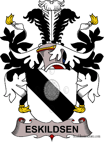 Escudo de la familia Eskildsen   ref: 37819
