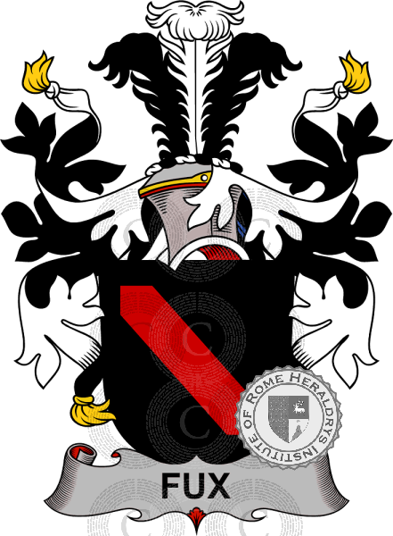 Coat of arms of family Fux   ref: 37833