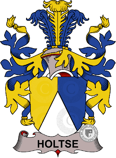 Coat of arms of family Holste