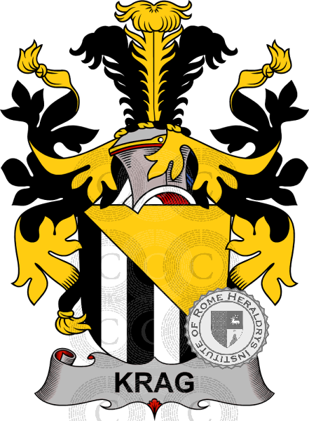 Coat of arms of family Krag