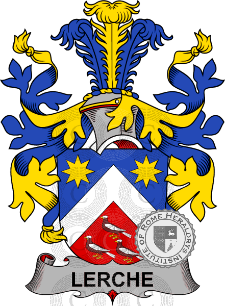 Wappen der Familie Lerche   ref: 37911