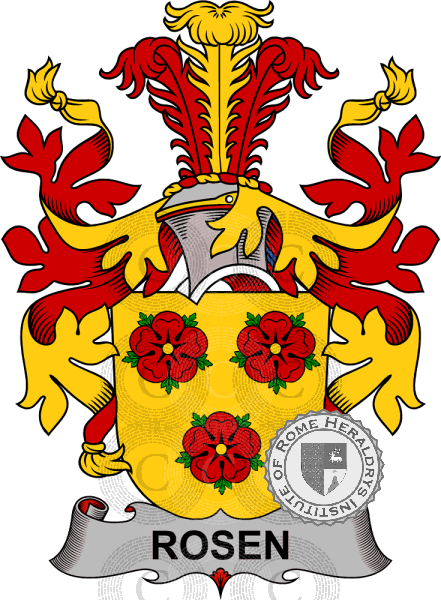 Wappen der Familie Rosen   ref: 37960