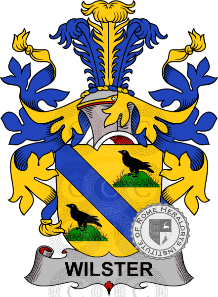 Coat of arms of family Wilster   ref: 38032