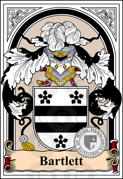 Coat of arms of family Bartlett