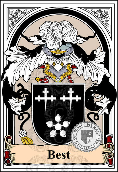 Coat of arms of family Best