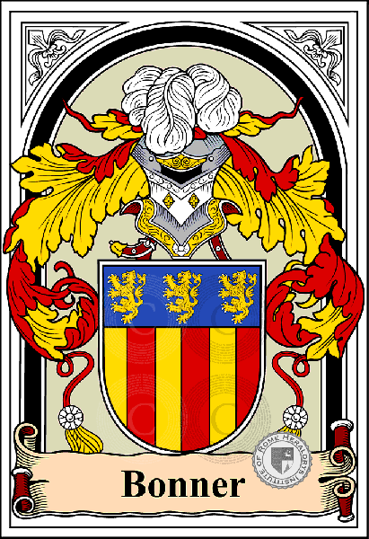 Coat of arms of family Bonner