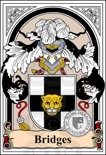 Escudo de la familia Bridges   ref: 38123