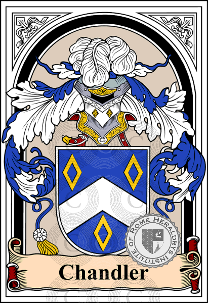 Coat of arms of family Chandler