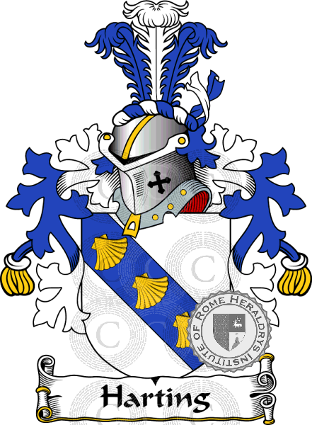 Coat of arms of family Harting