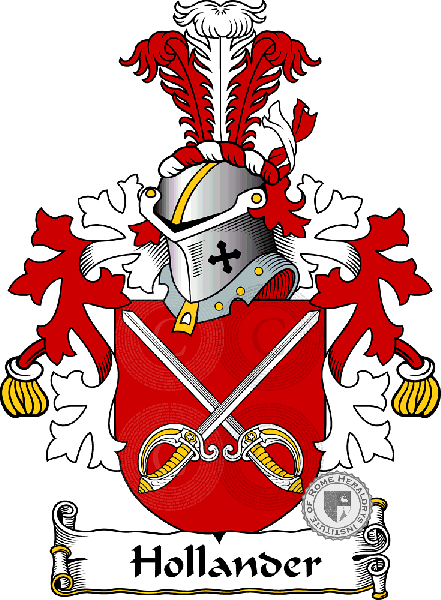 Coat of arms of family Hollander