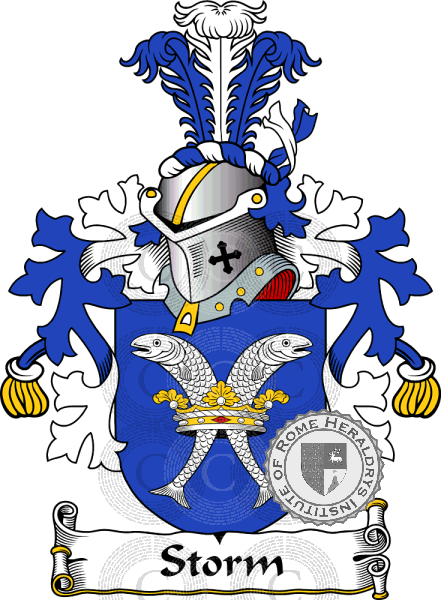 Coat of arms of family Storm