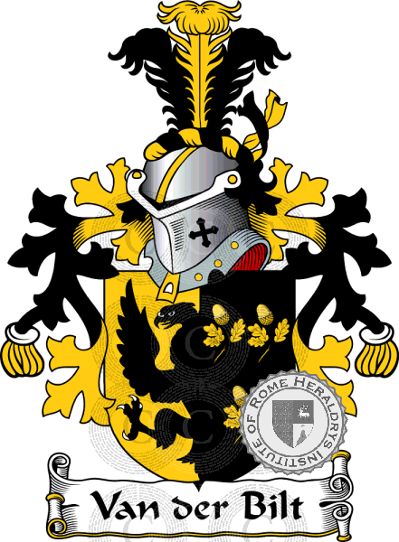 Escudo de la familia Van der Bilt   ref: 38575