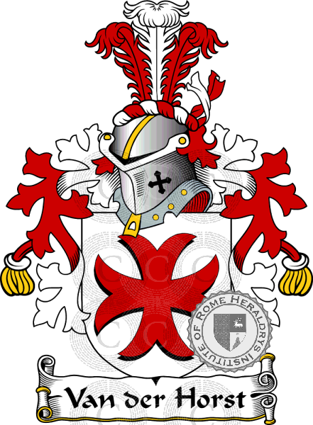 Wappen der Familie Van Der Horst